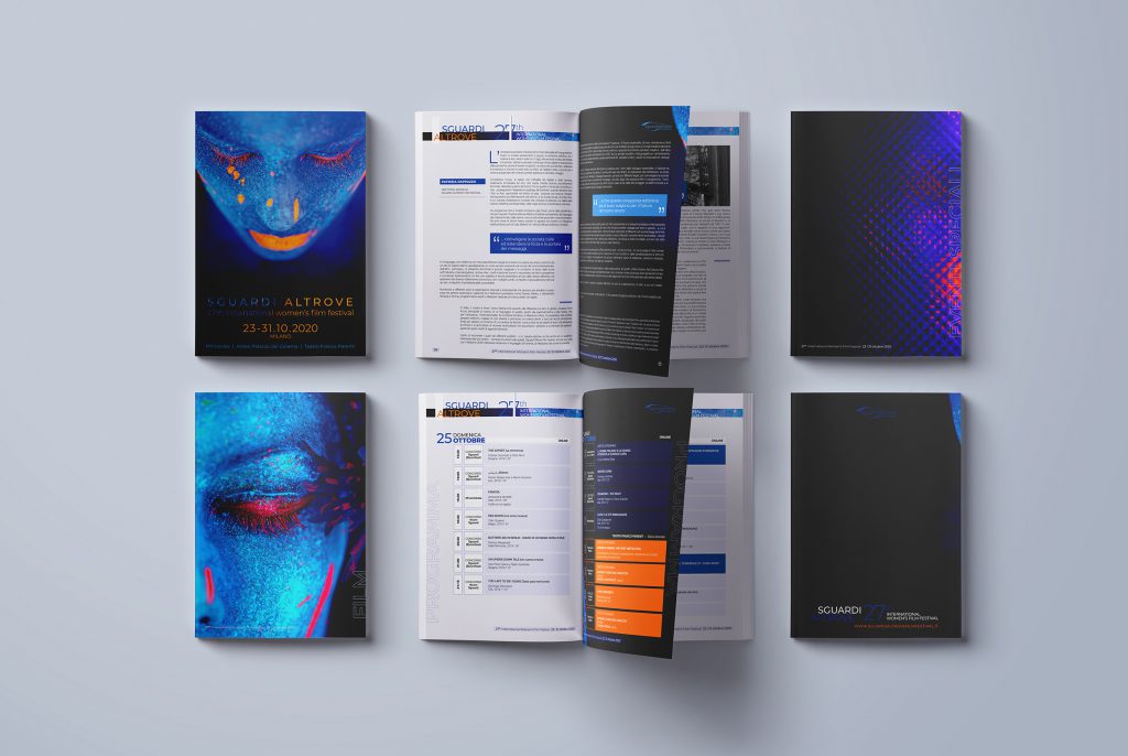 Graphic design: catalogo di Sguardi Altrove Film Festival